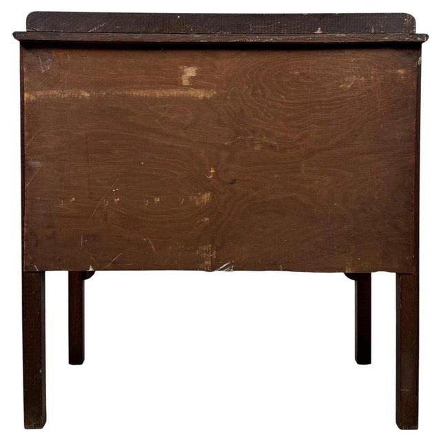 Brown Antique 20th Century Golden Oak Chest of Drawers For Sale - Image 8 of 12
