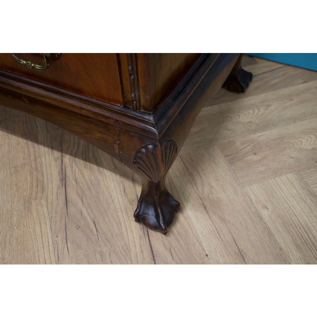 Brown Chippendale Style Mahogany Sideboard, 1920s For Sale - Image 8 of 11