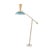 1970s Floor Lamp in Aluminum, Brass, and Marble attributed to Stlnovo, 1970s For Sale - Image 5 of 5