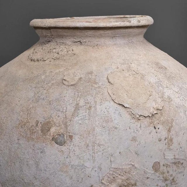 Large Rustic Clay Water Jar, Java, 19th Century Vessel For Sale - Image 4 of 6