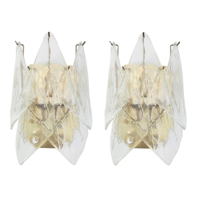 Mid 20th Century "Vele" Sconces by La Murrina - a Pair For Sale