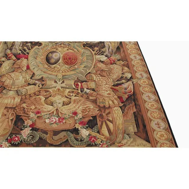Chinese 1990s 17th Century Elements of War Recreation Tapestry For Sale - Image 3 of 7
