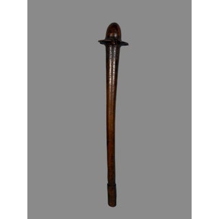 Phallic war club with a phallic head, Kanak, New Caledonia For Sale