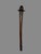 Phallic war club with a phallic head, Kanak, New Caledonia For Sale
