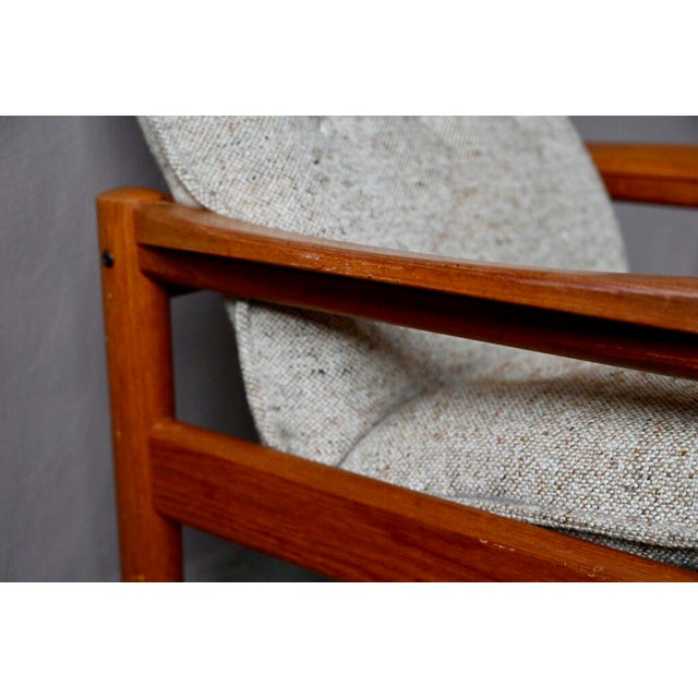 Danish Teak Armchair from Domino Möbler, 1960s For Sale - Image 12 of 18