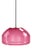 Rose Blown Glass Pendant Light by Artem Zakharchenko-Halytskyi For Sale