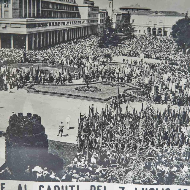 Commemorative Poster for Reggio Emilia Honor to the Fallen of July 7, 1961 For Sale - Image 3 of 5