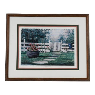 William Magum "Gardener's Touch" Print, Signed Numbered 317/450 For Sale