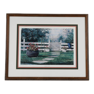 William Magum "Gardener's Touch" Print, Signed Numbered 317/450
