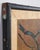 Bronze Japanese Showa Painted Panel Screen Persimmon Branch For Sale - Image 8 of 17