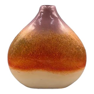 Mid 19th Century Ritzenhoff & Becker Hand Blown Vase For Sale
