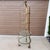 Vintage Hollywood Regency Brass & Glass Plant / Pastry Stand Display Shelving For Sale - Image 9 of 12