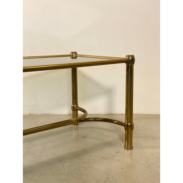 Brass Coffee Table, 1960s For Sale - Image 11 of 12