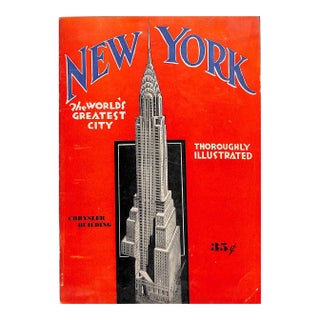 "New York- The World's Greatest City: Thoroughly Illustrated" 1931 For Sale