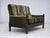 Wood Vintage Scandinavian Two-Seater Sofa in Green Furniture Velour and Beech, 1970s For Sale - Image 7 of 18