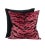 Contemporary The House of Scalamandré Tigre/Indus Pillow, Reds & Black For Sale - Image 3 of 3
