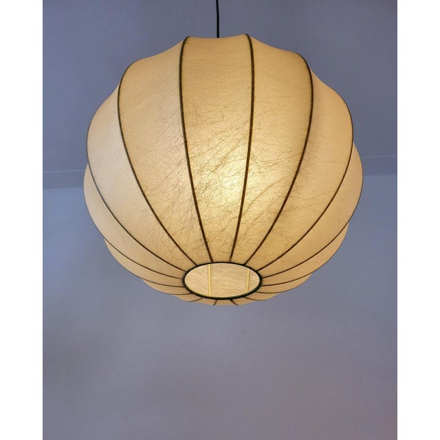 Large Cocoon Lamp from Goldkant Leuchten, 1960s For Sale - Image 4 of 12