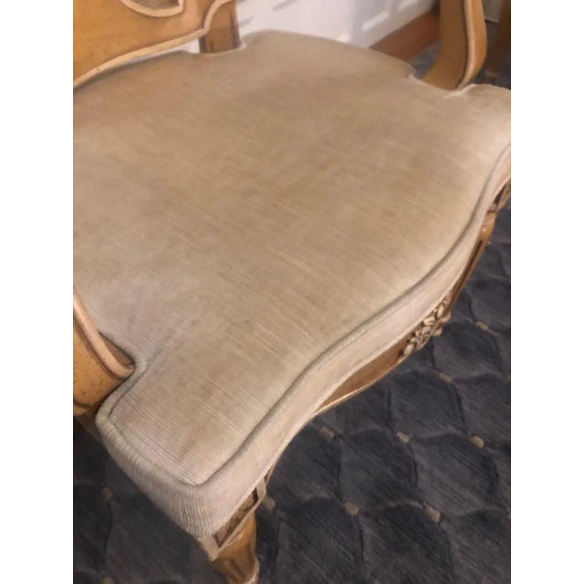 Wood 1990s Henredon Dining Chairs With Armrests - a Pair For Sale - Image 7 of 10