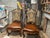 Traditional Set of 12 John-Richard Upholstered Dining Chairs With Leather Seats For Sale - Image 3 of 15