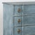 Wood Late 18th Century Blue Swedish Rococo Chest of Four Drawers For Sale - Image 7 of 18
