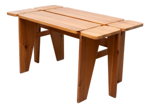 Apila Table in Pine by Rauni Peippo for Orno, Finland, 1960s