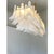 Glass Frosted Selle Murano Glass Rectangular Chandelier in Mazzega Style by Simoeng for Simoeng For Sale - Image 7 of 8