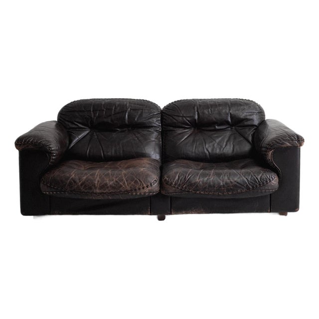 "Ds101" Leather Sofa by De Sede, 1970s For Sale