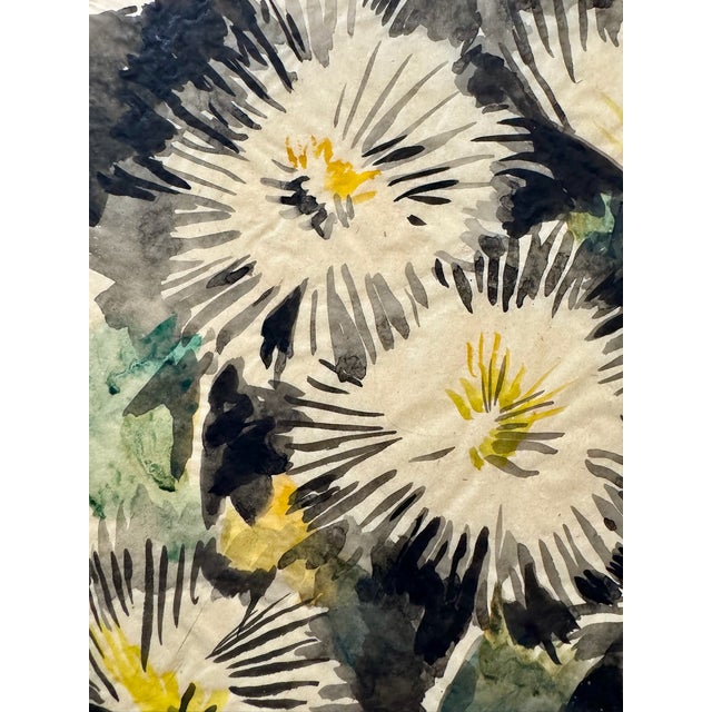 Original watercolor on paper by Henry Emil Salloch, also known as Heinz Emil Salloch, the German-born American artist and...