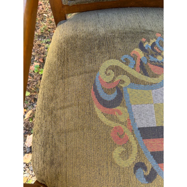 French Empire Style Armchairs With Heraldic Crests, a Pair For Sale - Image 17 of 17