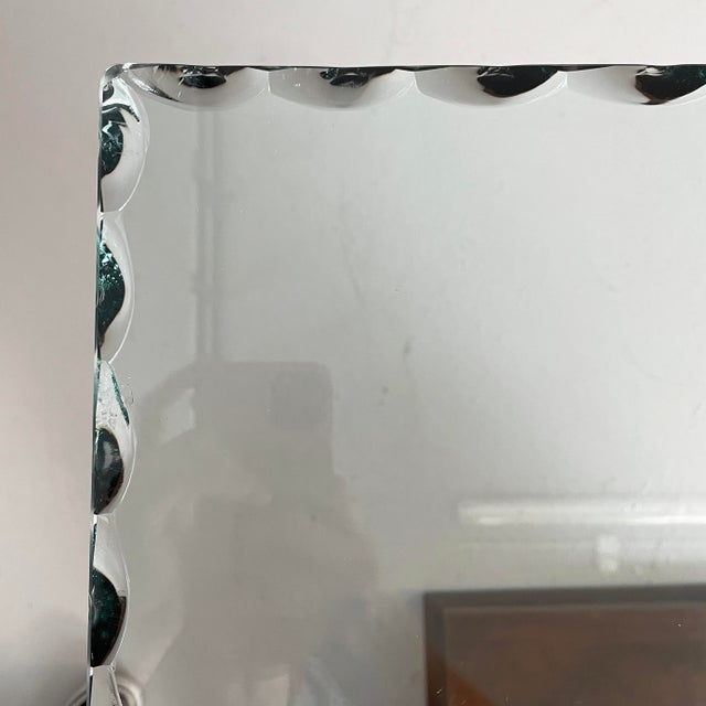 Art Deco Italian Rectangular Dining Table in Wood and Glass, 1930s For Sale - Image 11 of 18