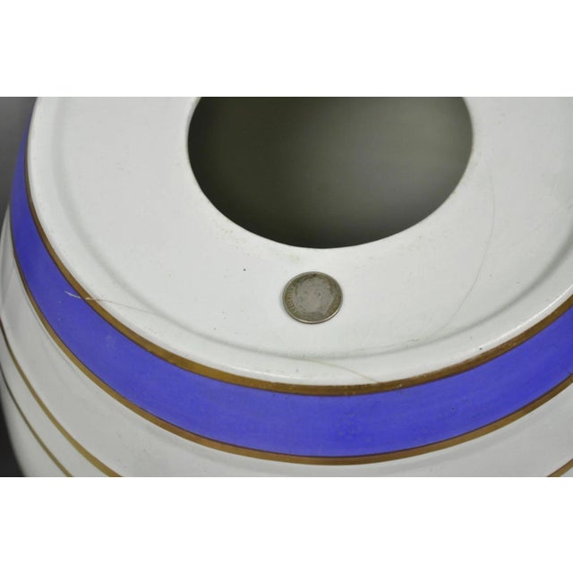 Antique Loftus London English Victorian Porcelain Spirits Whisky Barrels - Pair For Sale - Image 11 of 18