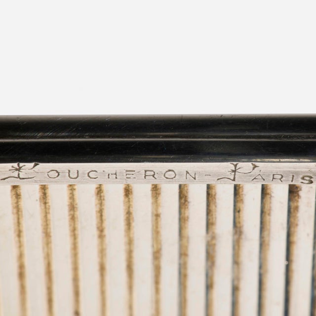 Oversized Vintage French Silver Compact Case by Boucheron For Sale - Image 4 of 17