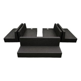 Set of 5 Janus Et Cie See! Collection Closed Module Sectional Pieces – Bronze – New, Never Used For Sale