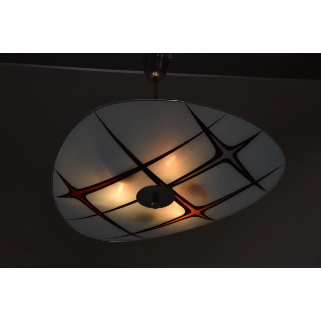 Glass Pendant from Napako, 1970s For Sale - Image 6 of 10