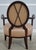 Baker Furniture Company Pair of Baker Mahogany Medallion Back Armchairs For Sale - Image 4 of 18
