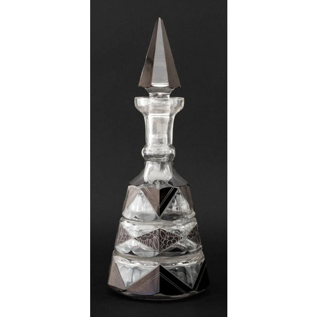 Karl Palda Attr. Bohemian Glass Barware, 9 For Sale - Image 9 of 18