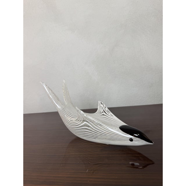Venini Model 2772 Colomba Sculpture in Glass by Fulvio Bianconi for Venini, 1930s For Sale - Image 4 of 12