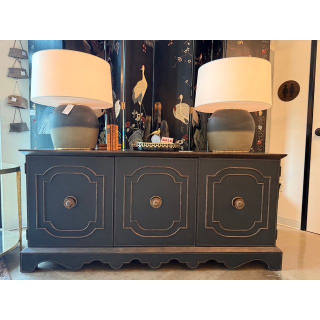 The Bliss Carmichael Buffet is a sophisticated storage piece that balances refined design with everyday functionality....