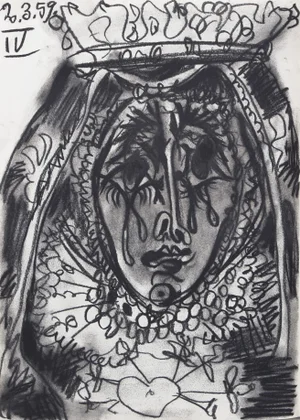 1980s "Toros y Toreros 25" Lithograph After Pablo Picasso