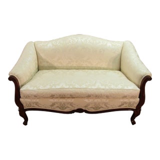 Karges Mahogany Frames French Style Settee For Sale