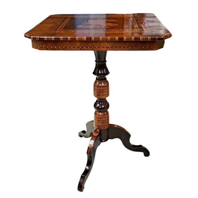 Square Table from Rolo Manufacture, 1800s For Sale - Image 10 of 10