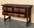 1900 - 1909 19th Century Catalan Spanish Carved Walnut Console Sofa Table, Four Drawers For Sale - Image 5 of 11