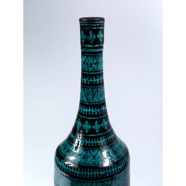 Large Moroccan Floor Vase from Safi, 1970s For Sale - Image 3 of 8