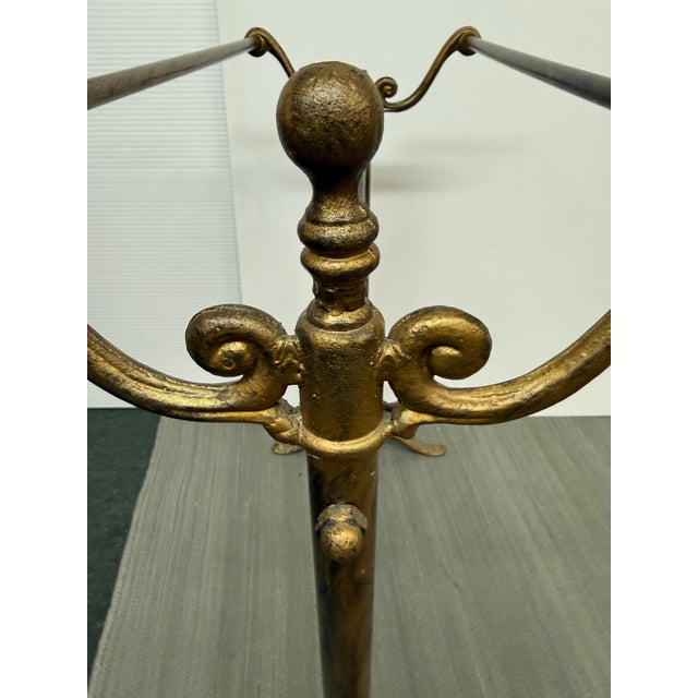 Antique Beaux Arts Blanket Stand For Sale In San Francisco - Image 6 of 12
