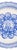 Ceramic Earthenware Plate with Scalloped Rim, 19th Century For Sale - Image 7 of 8