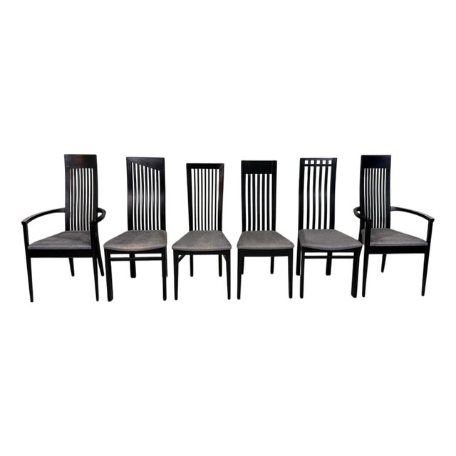 Chairs by Bandelow for Tonon, 1980s, Set of 6 For Sale