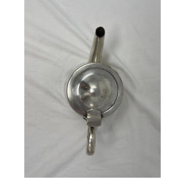 Mid 19th Century Mid 19th Century Hotel Silver Tea Pot For Sale - Image 5 of 13