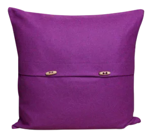 FirmaMenta Italian Eco-Friendly Purple Wool Pillow