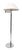 Chrome Pair of Walter Von Nessen Flex Arm Bauhaus Design Floor Lamps C. 1970's For Sale - Image 8 of 14