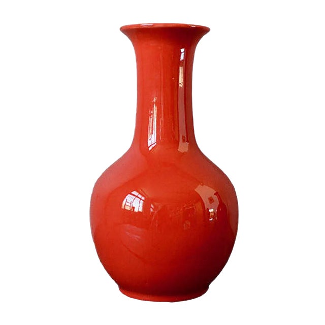 Oxblood Vases by Paul Mignon for Longwy, 1970s, Set of 2 For Sale